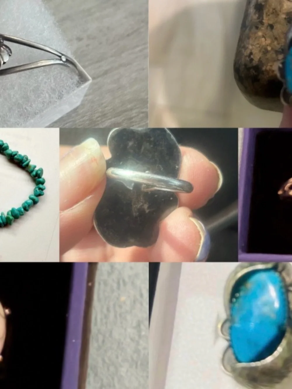 Native Bundle of 16 pieces of jewelry. All Sterling stamped, and signed.